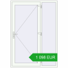 Pricing Entrance doors 1430x2050 mm DOOR KORSA OPTIMUM REHAU BRILLANT RAL 9016 Traffic white two-sided. Price: 1 098.34 EUR