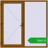 Pricing Entrance doors 2000x2000 mm DOOR ENERGY-SAVING REHAU SYNEGO GOLDEN OAK two-sided. Price: 5461,42 zł