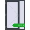 Ustalenie cen Drzwi zewnętrzne 1400x2100 mm DOOR KORSA OPTIMUM REHAU BRILLANT ANTHRACITE_GREY_STRUKTURAL zewnętrzny. Cena: 5272,32 zł