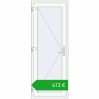 Ustalenie cen Drzwi zewnętrzne 800x2100 mm DOOR KORSA OPTIMUM REHAU BRILLANT RAL 9016 Traffic white dwustronny. Cena: 673,12 €