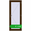 Pricing Entrance doors 900x2200 mm DOOR OPTIMUM REHAU BRILLANT DARK_OAK two-sided. Price: 1536,18 €