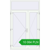 Pricing Entrance doors 1500x2500 mm DOOR KORSA ALU STANDARD 72 RAL 9016 Traffic white two-sided. Price: 10 063.51 PLN