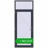 Pricing Entrance doors 1020x2560 mm DOOR KORSA OPTIMUM REHAU BRILLANT ANTHRACITE_GREY_STRUKTURAL two-sided. Price: 1 561.68 EUR