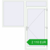 Pricing Entrance doors 2200x2400 mm DOOR KORSA ALU STANDARD 72 RAL 9016 Traffic white two-sided. Price: 2 109.97 EUR