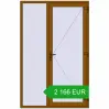 Pricing Entrance doors 1540x2400 mm DOOR KORSA ENERGY-SAVING REHAU SYNEGO GOLDEN OAK external. Price: 2 166.26 EUR