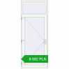 Pricing Entrance doors 1020x2560 mm DOOR KORSA ENERGY-SAVING REHAU SYNEGO BLACK_BROWN external. Price: 8 681.62 PLN