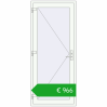 Pricing Entrance doors 900x2100 mm DOOR KORSA OPTIMUM REHAU BRILLANT RAL 9016 Traffic white two-sided. Price: 966,25 €