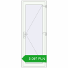 Pricing Entrance doors 800x2140 mm DOOR KORSA ALU STANDARD 72 RAL 9016 Traffic white two-sided. Price: 5 097.34 PLN