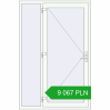 Pricing Entrance doors 1400x2100 mm DOOR KORSA ENERGY-SAVING REHAU SYNEGO RAL 9016 Traffic white two-sided. Price: 9 067.14 PLN