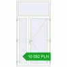 Pricing Entrance doors 1400x2700 mm DOOR KORSA ALU STANDARD 72 RAL 9016 Traffic white two-sided. Price: 10 082.47 PLN