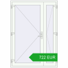 Ustalenie cen Drzwi wewnętrzne 1400x2000 mm REHAU BASE 60 TERRACE (Т94) RAL 9016 Traffic white dwustronny. Cena: 722.11 EUR