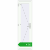 Pricing Drzwi wewnętrzne 590x2000 mm REHAU BASE 60 (Z74) RAL 9016 Traffic white dwustronny. Price: 406,40 €