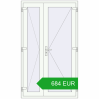 Pricing Internal doors 1200x2050 mm REHAU BASE 60 TERRACE (Т94) RAL 9016 Traffic white two-sided. Price: 684 EUR
