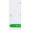 Pricing Internal doors 800x2050 mm REHAU BASE 60 (Z74) RAL 9016 Traffic white two-sided. Price: 1571,09 zł