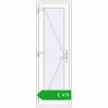 Pricing Internal doors 650x2000 mm REHAU BASE 60 (Z74) RAL 9016 Traffic white two-sided. Price: 418,60 €