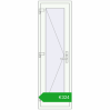 Pricing Internal doors 600x1950 mm REHAU BASE 60 (Z74) RAL 9016 Traffic white two-sided. Price: 323,98 €