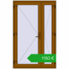Ustalenie cen Drzwi wewnętrzne 1300x2050 mm REHAU BASE 60 (Z74) GOLDEN OAK dwustronny. Cena: 1150,22 €