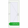 Ustalenie cen Drzwi wewnętrzne 790x2020 mm REHAU BASE 60 (Z74) RAL 9016 Traffic white dwustronny. Cena: 1 569.53 PLN