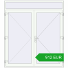 Pricing Internal doors 2000x2250 mm REHAU BASE 60 (Z74) RAL 9016 Traffic white two-sided. Price: 911.53 EUR