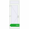 Pricing Internal doors 800x2300 mm REHAU BASE 60 TERRACE (Т94) RAL 9016 Traffic white two-sided. Price: 421,37 €
