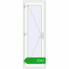 Pricing Internal doors 670x2050 mm REHAU BASE 60 (Z74) RAL 9016 Traffic white two-sided. Price: 309,88 €