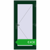 Pricing Internal doors 800x1750 mm REHAU BASE 60 (Z74) MOSS_GREEN two-sided. Price: 408,41 €