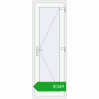 Ustalenie cen Drzwi wewnętrzne 700x2050 mm REHAU BASE 60 (Z74) RAL 9016 Traffic white dwustronny. Cena: 349,27 €