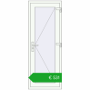 Pricing Internal doors 680x1800 mm REHAU BASE 60 TERRACE (Т94) RAL 9016 Traffic white two-sided. Price: 531,38 €