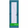 Pricing Internal doors 650x1950 mm REHAU BASE 60 (Z74) BRILLIANT_BLUE two-sided. Price: 2185,65 zł