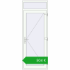 Ustalenie cen Drzwi wewnętrzne 840x2250 mm REHAU BASE 60 TERRACE (Т94) RAL 9016 Traffic white dwustronny. Cena: 672,28 €