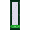 Pricing Internal doors 700x2050 mm REHAU BASE 60 (Z74) MOSS_GREEN two-sided. Price: 2 630.32 PLN