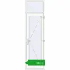 Ustalenie cen Drzwi wewnętrzne 700x2500 mm REHAU BASE 60 (Z74) RAL 9016 Traffic white dwustronny. Cena: 464,10 €