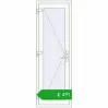 Ustalenie cen Drzwi wewnętrzne 650x1950 mm REHAU BASE 60 (Z74) RAL 9016 Traffic white dwustronny. Cena: 490,61 €