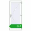 Pricing Internal doors 900x2100 mm REHAU BASE 60 TERRACE (Т94) RAL 9016 Traffic white two-sided. Price: 512,84 €