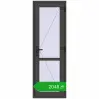 Pricing Internal doors 700x2050 mm REHAU BASE 60 (Z74) BASALT_GREY two-sided. Price: 2047,67 zł