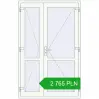 Pricing Internal doors 1300x2050 mm REHAU BASE 60 (Z74) RAL 9016 Traffic white two-sided. Price: 2 764.68 PLN