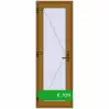 Ustalenie cen Drzwi wewnętrzne 700x2050 mm REHAU BASE 60 TERRACE (Т94) LIGHT_OAK dwustronny. Cena: 708,53 €