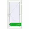Pricing Drzwi wewnętrzne 950x1950 mm REHAU BASE 60 TERRACE (Т94) RAL 9016 Traffic white dwustronny. Price: 511,92 €
