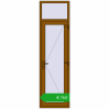 Pricing Internal doors 700x2500 mm REHAU OPTIMUM 70 (Z74) GOLDEN OAK two-sided. Price: 999,76 €