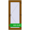 Pricing Internal doors 900x2050 mm REHAU BASE 60 TERRACE (Т94) GOLDEN OAK two-sided. Price: 804.85 EUR