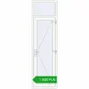 Pricing Internal doors 700x2500 mm REHAU BASE 60 TERRACE (Т94) RAL 9016 Traffic white two-sided. Price: 1838,54 zł
