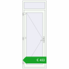 Pricing Internal doors 810x2300 mm REHAU BASE 60 TERRACE (Т94) RAL 9016 Traffic white two-sided. Price: 482,68 €
