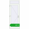 Pricing Internal doors 820x2300 mm REHAU BASE 60 (Z74) RAL 9016 Traffic white two-sided. Price: 414,89 €