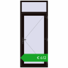Pricing Internal doors 950x2300 mm REHAU OPTIMUM 70 (Z74) BLACK_BROWN two-sided. Price: 611,94 €