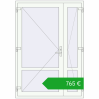 Ustalenie cen Drzwi wewnętrzne 1400x2000 mm REHAU BASE 60 TERRACE (Т94) RAL 9016 Traffic white dwustronny. Cena: 765,32 €