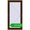 Pricing Internal doors 1000x2000 mm REHAU BASE 60 (Z74) DARK_OAK two-sided. Price: 572.6 EUR