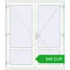Ustalenie cen Drzwi wewnętrzne 1735x2019 mm REHAU BASE 60 TERRACE (Т94) RAL 9016 Traffic white dwustronny. Cena: 848.21 EUR
