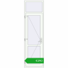 Pricing Internal doors 725x2500 mm REHAU BASE 60 (Z74) RAL 9016 Traffic white two-sided. Price: 390,37 €