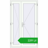 Pricing Internal doors 1200x2050 mm REHAU BASE 60 TERRACE (Т94) RAL 9016 Traffic white two-sided. Price: 3390,56 zł