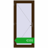 Pricing Internal doors 955x2165 mm REHAU BASE 60 (Z74) DARK_OAK two-sided. Price: 740,44 €
